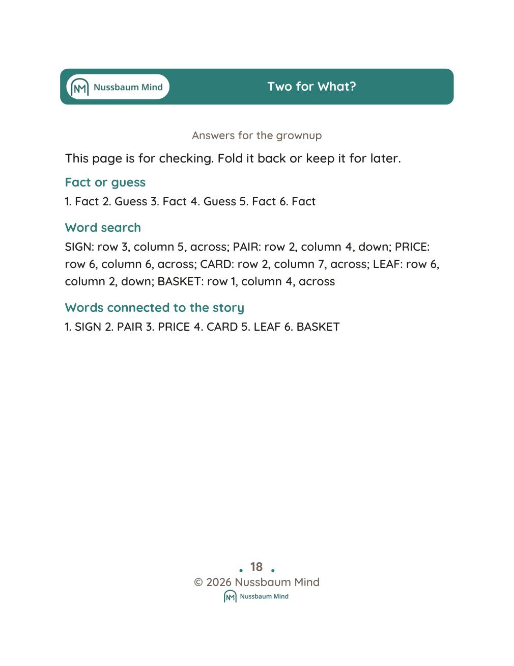 Two for What complete book page 19